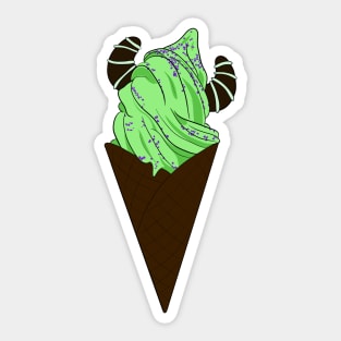 Maleficent Dessert Sticker